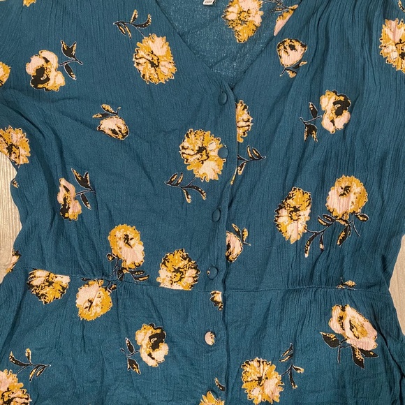 Peplum floral top - Picture 3 of 6